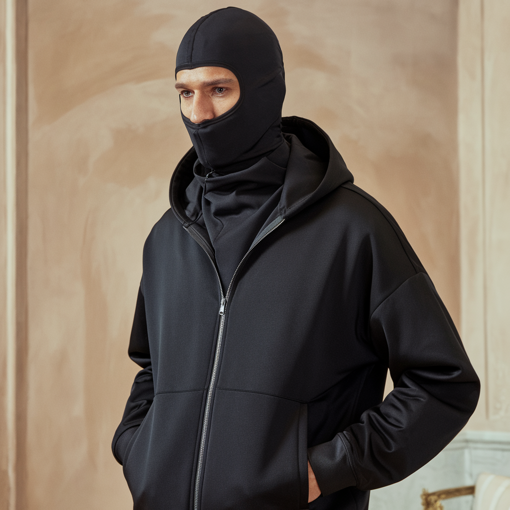 Jessy – Fleece-Balaclava mit Vollreißverschluss