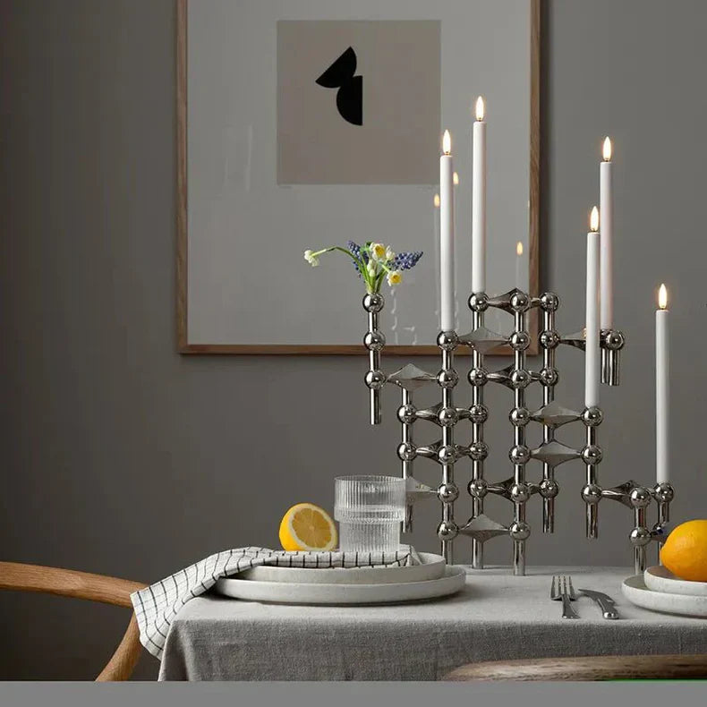 CandleSphere | Molekulare Eleganz Kerzenhalter Modernes Design