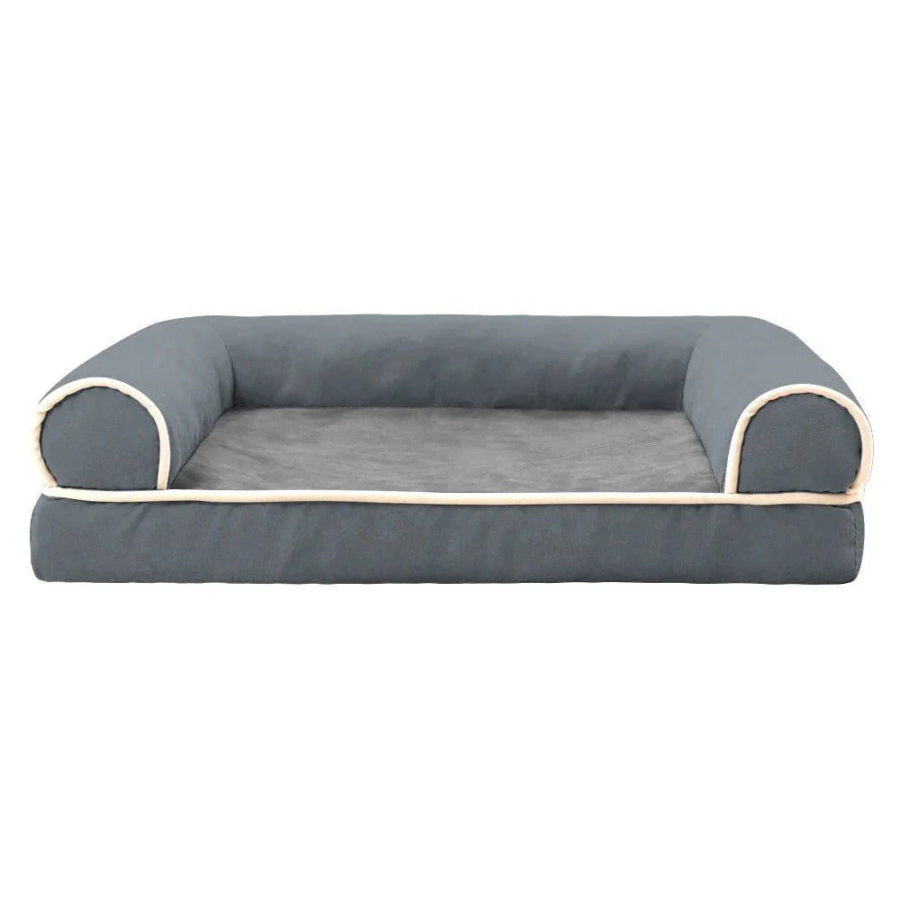 CozyTail – Haustier-Sofabett mit Rand