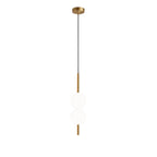 Pendelleuchte – Metall und Glas, LED, 90–260V, Kabellänge bis 1,2 m