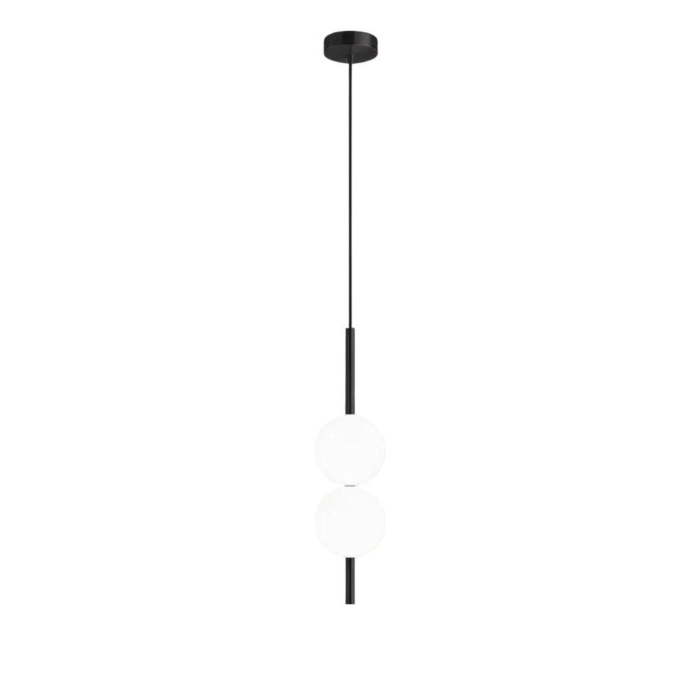 Pendelleuchte – Metall und Glas, LED, 90–260V, Kabellänge bis 1,2 m