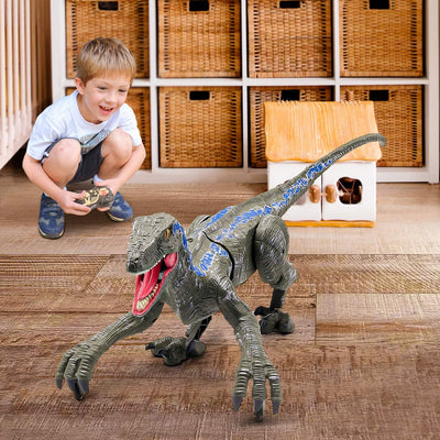 Dinorex | interaktiver dinosaurier mit sound & licht für abenteuerliches spiel