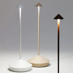 Kabellose LED‑Tischlampe mit USB‑Aufladung und Dimmbarer Beleuchtung