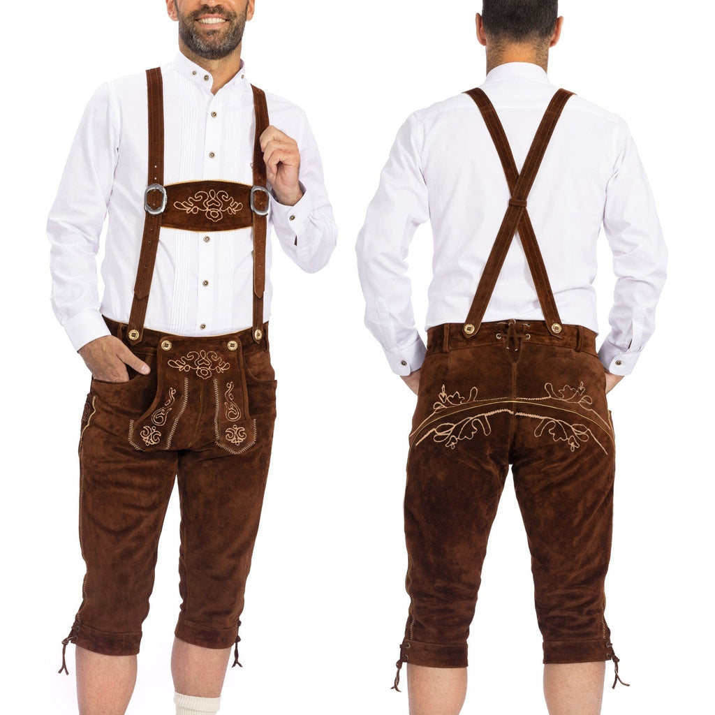 Herren Bayerisches Trachten Set mit Shorts | Traditionelles Oktoberfest Outfit für Feste und Kulturveranstaltungen | Schmid