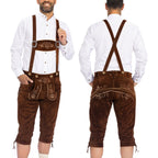 Herren Bayerisches Trachten Set mit Shorts | Traditionelles Oktoberfest Outfit für Feste und Kulturveranstaltungen | Schmid