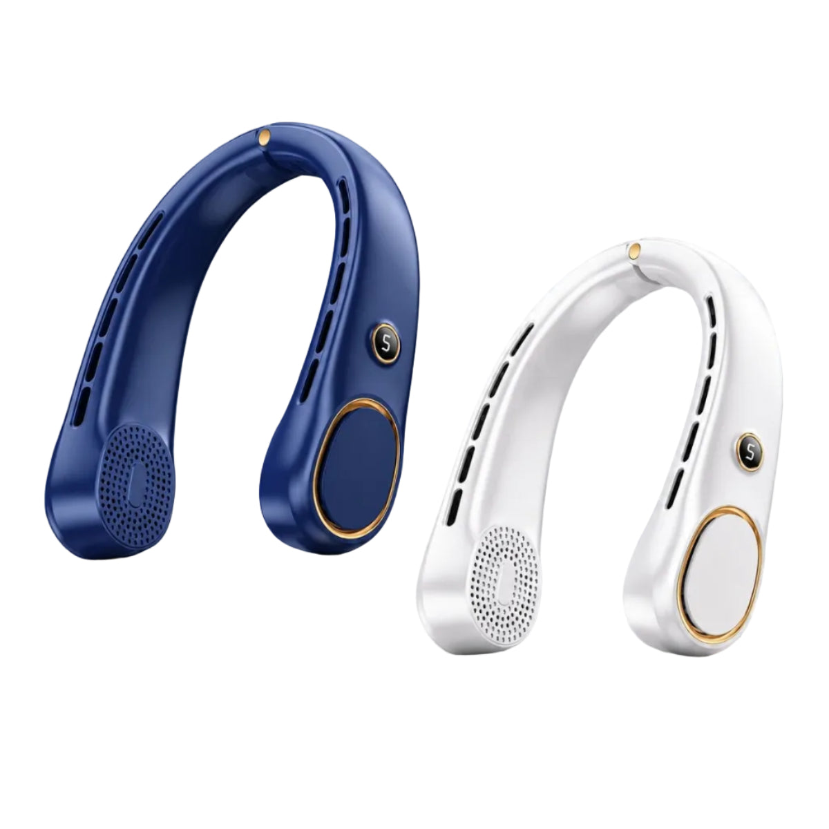 Nackenventilator | Bladeless Hands-Free Ventilator | 4000 mAh Akku mit TPU-Nackenband | Schmid