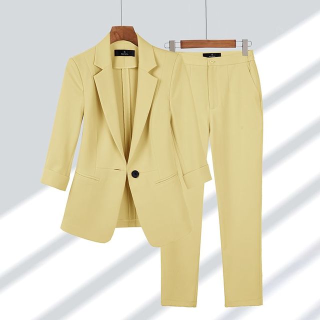 Blazer Und Hose Ensemble SophiaSet | Elegantes Damen Set Für Büro Und Events