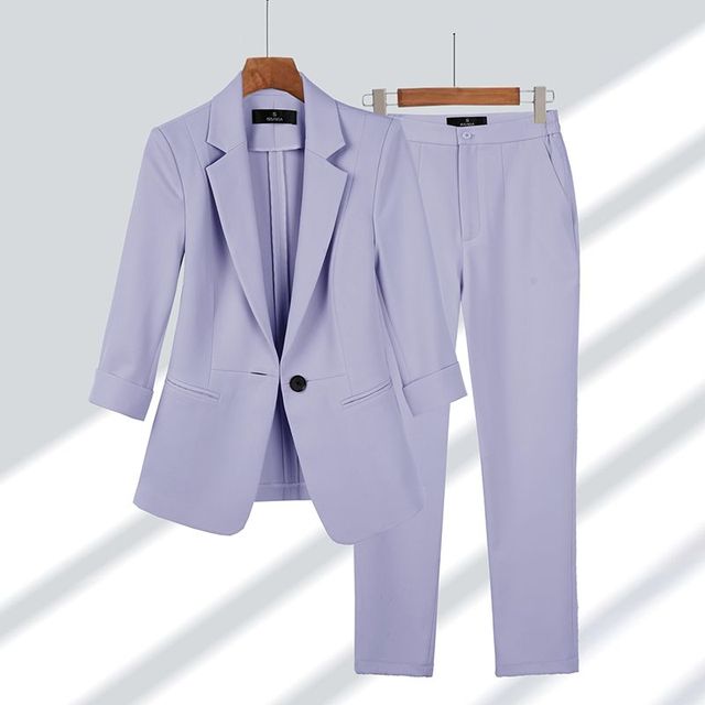 Blazer Und Hose Ensemble SophiaSet | Elegantes Damen Set Für Büro Und Events