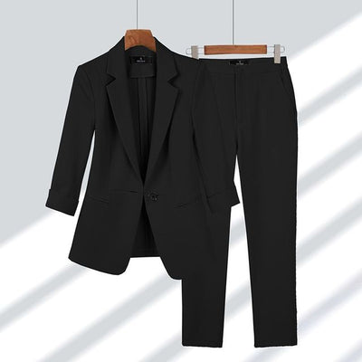 Blazer Und Hose Ensemble SophiaSet | Elegantes Damen Set Für Büro Und Events