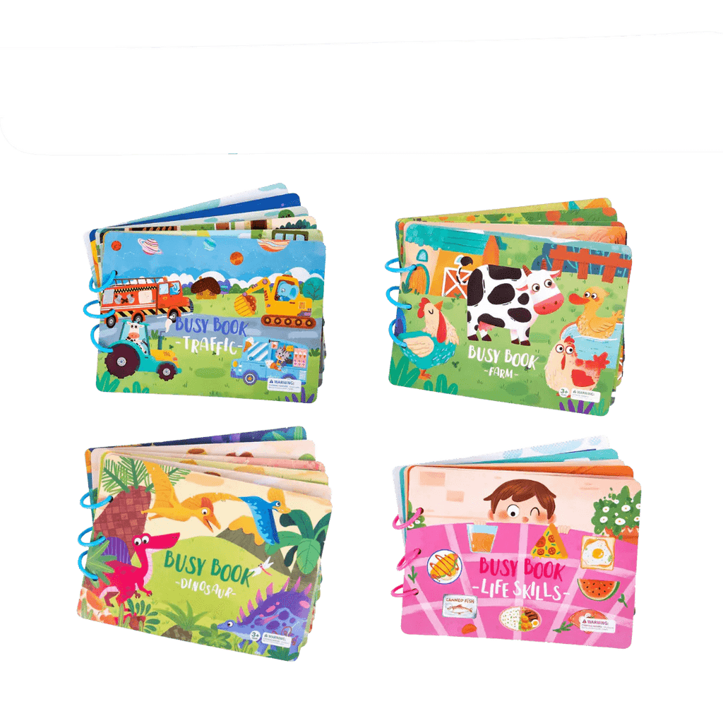 BusyBook – interaktives Aktivitäten‑Buch für Kinder