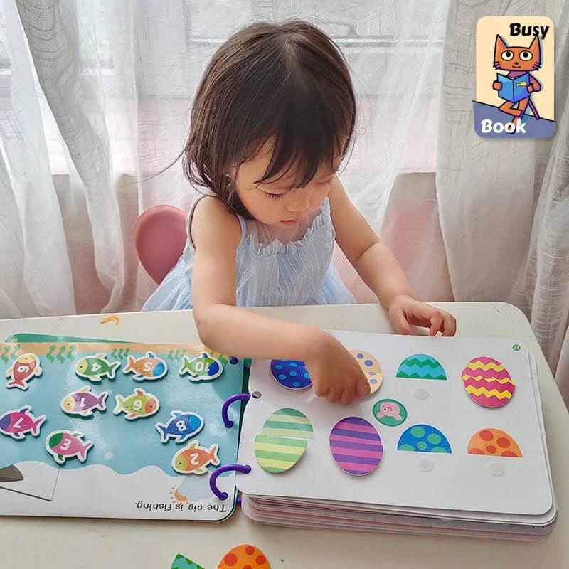 BusyBook – interaktives Aktivitäten‑Buch für Kinder