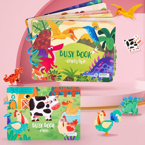 BusyBook – interaktives Aktivitäten‑Buch für Kinder