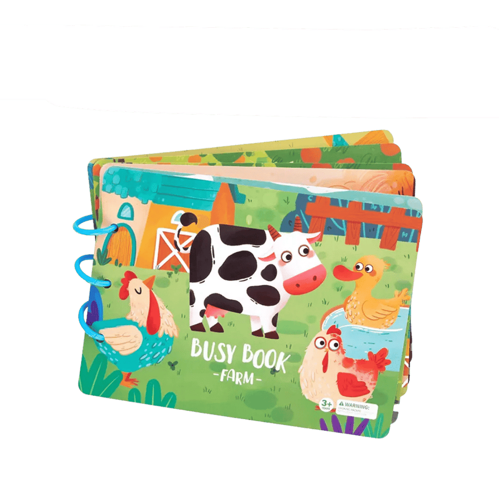 BusyBook – interaktives Aktivitäten‑Buch für Kinder
