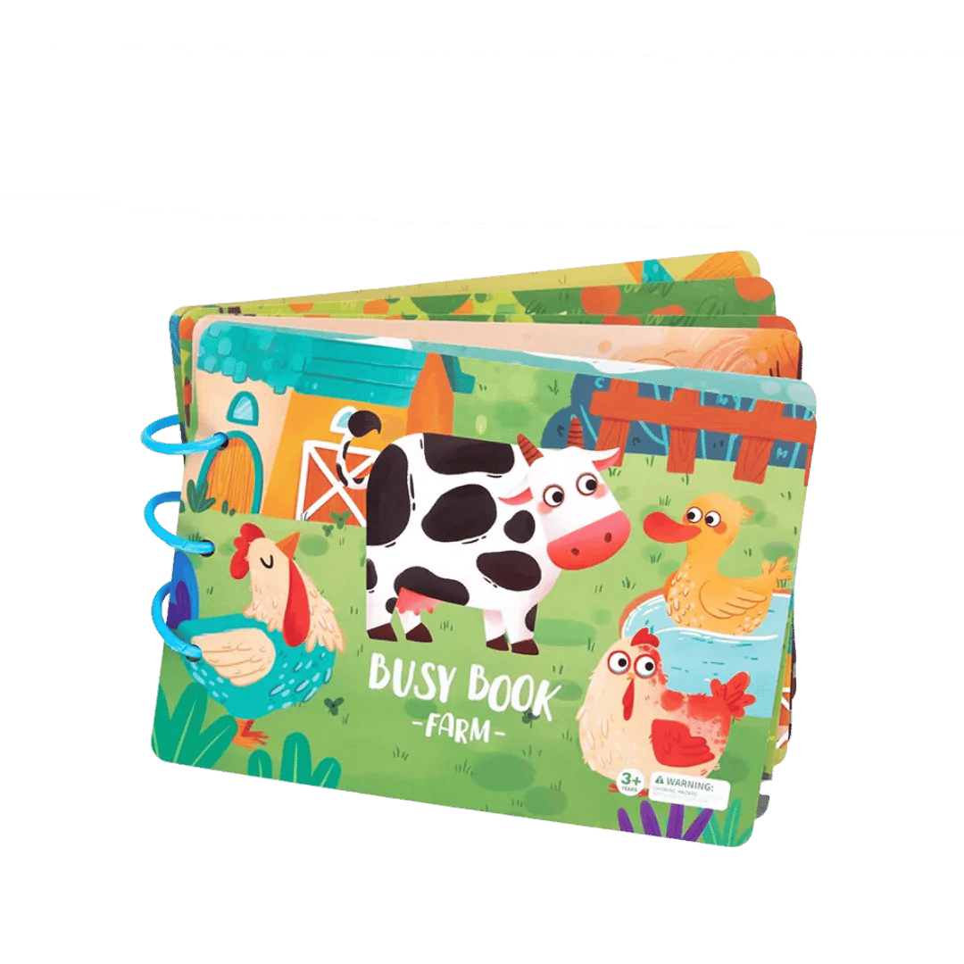 BusyBook – interaktives Aktivitäten‑Buch für Kinder