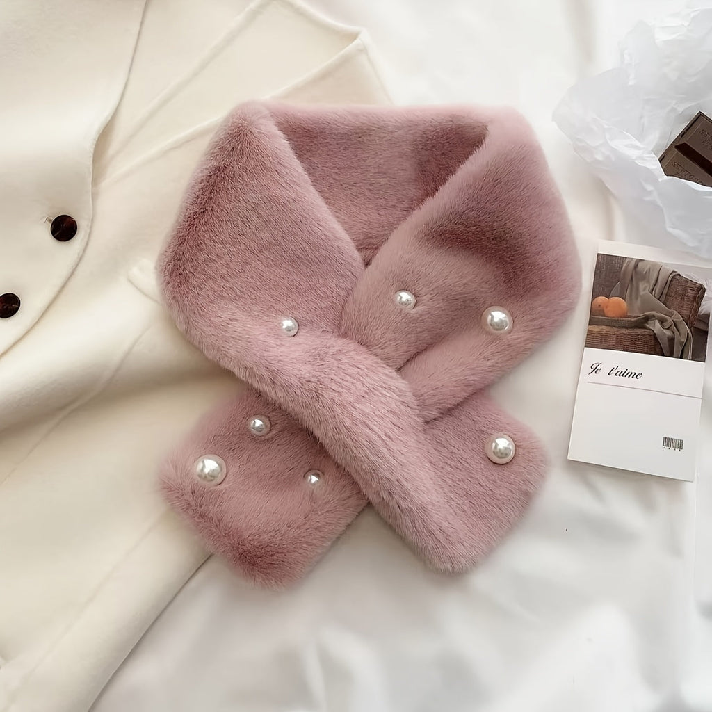 Sophie | Elegantes Plaid Mit Perlenakzenten Für Stilvolle Wärme