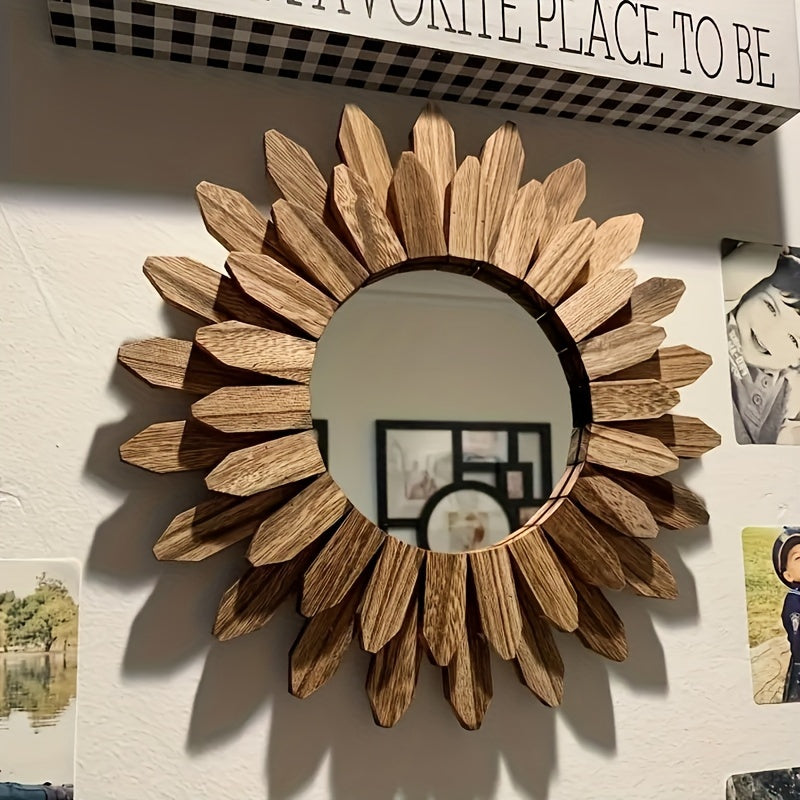 FloralReflect | Bohemian Stil Dekorative Wandspiegel