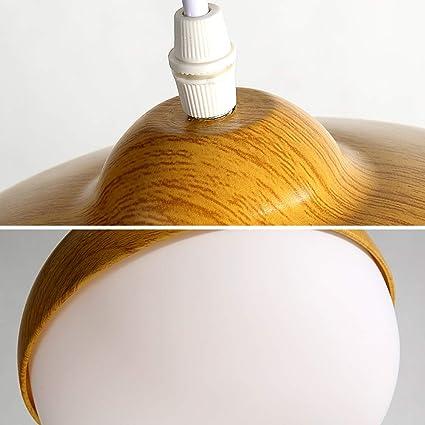 Mondglas & Holz Eichel | Anhänger