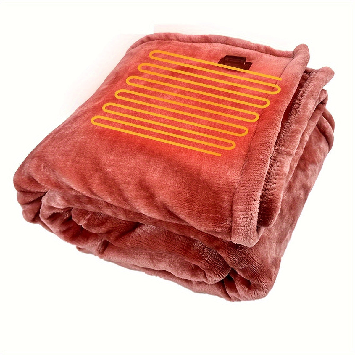 Elektrische Heizdecke 12V | Polyester-Flanell & 72W Leistung | Fahrzeug-Heizdecke mit Überhitzungsschutz | Schmid