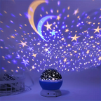 Sternenprojektor Nachtlampe mit LED und Musikfunktion – Tischleuchte für Innenräume