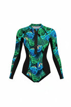 Damen Surf Bodysuit | Langärmliger Einteiliger Badeanzug für | Surfen und Wassersport | Schmid