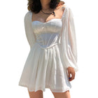 Damen Kleid aus Polyester | Kleid mit Dekorativen Details | Alltag und Festliche Anlässe | Schmid
