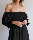 Damen Maxikleid aus Baumwolle | Wendekleid mit V-Ausschnitt | Alltag und Urlaub | Schmid