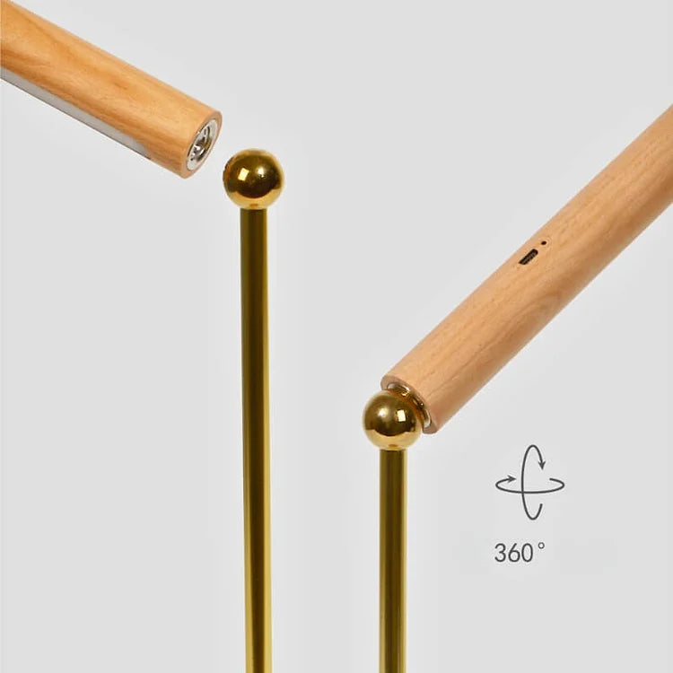 WoodLume | Flexible Magnetische LED-Holzlampe Für Stilvolle Beleuchtung Zuhause