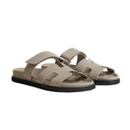 Damen Sandalen | Runde Zehen Slip-On Sandalen mit Riemen | Reguläre Passform für Alltag im Innen- und Außenbereich | Schmid