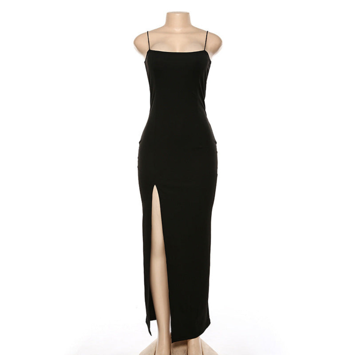 Claire - Cocktailkleid Lange Abendkleid mit Schlitz