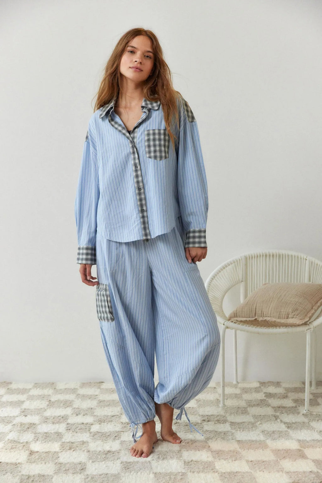 Viktoria Luxus 2‑Teiliges Pyjama‑Set | Weiche Baumwoll‑Komfort‑Schlafmode