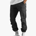 Herren Cargo-Hose – Mehrere Taschen, Einfarbig