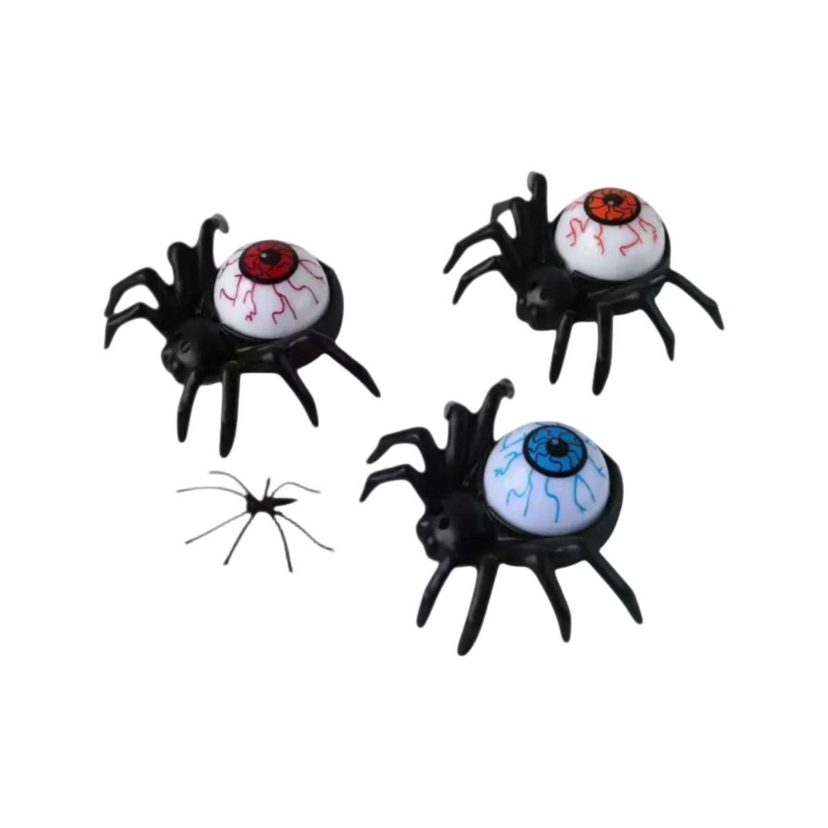Halloween Spinnen Kerzenhalter aus Kunststoff | Freistehendes Deko Ornament | Tischdekoration für Saisonale Halloween Displays | Schmid