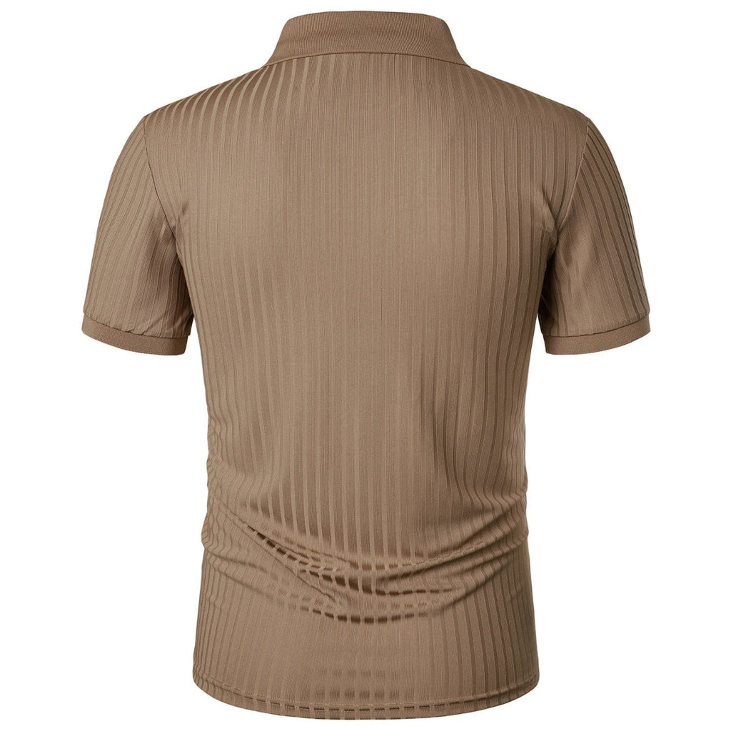 Herren Polo T-Shirt aus Baumwollmischung | Lässige Passform Polo-Shirt | Knopfleiste und Kurzarmdesign für Alltag und Freizeit | Schmid