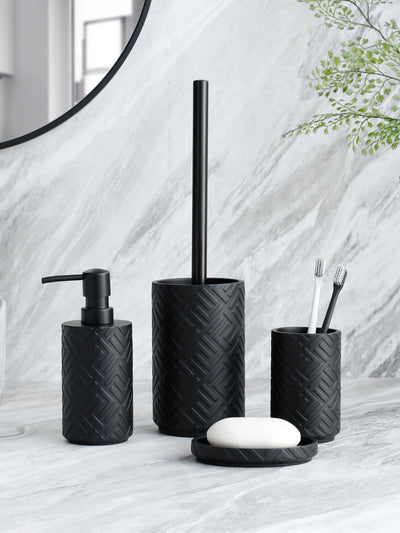 Eleganthome | 4-teiliges badezimmer-zubehörset