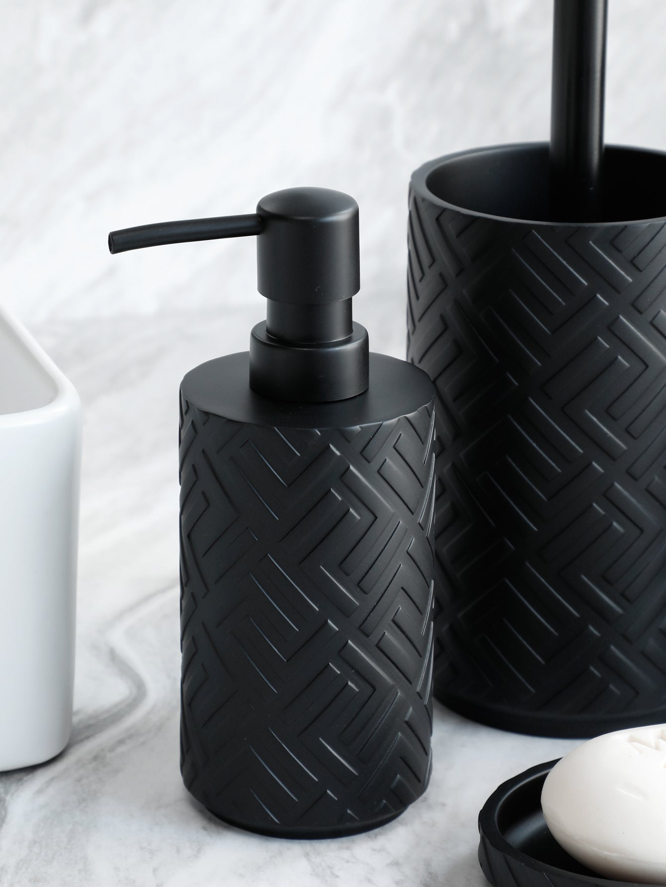 Eleganthome | 4-teiliges badezimmer-zubehörset