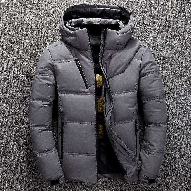 Donne Herren Winterjacke – Mit Kapuze Und Reißverschluss