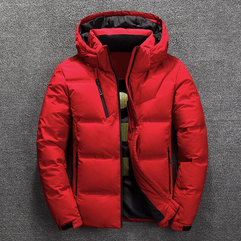 Donne Herren Winterjacke – Mit Kapuze Und Reißverschluss