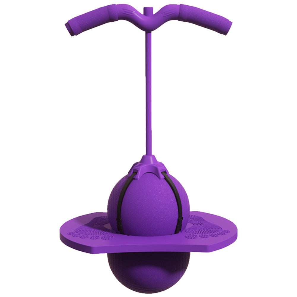 KikkerBal Hüpfball – mit Griff, PVC, 66 × 38 cm