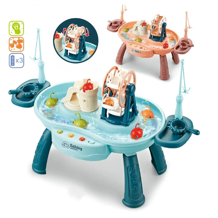Multifunktionale Fischspielplattform – Angel- und Spielset für Kinder