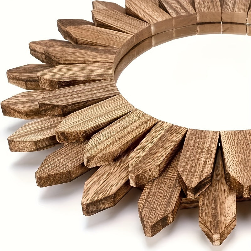FloralReflect | Bohemian Stil Dekorative Wandspiegel