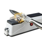 Elektrischer Messerschleifer | 3-Stufen-Schärfsystem | USB-wiederaufladbarer Messerschärfer aus Edelstahl | Schmid