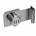 Manuelles Schrank-Codeschloss | Zinklegierung & Rollende Codewalzen | Schlüsselloses Mechanisches Kombinationsschloss für Schränke & Türen | Schmid