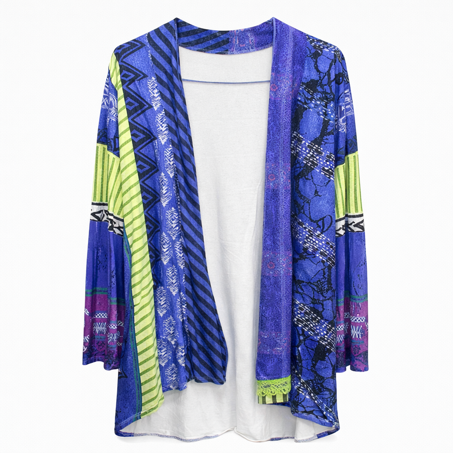 Damen Strickjacke – Langarm, Offen oder mit Knopfleiste