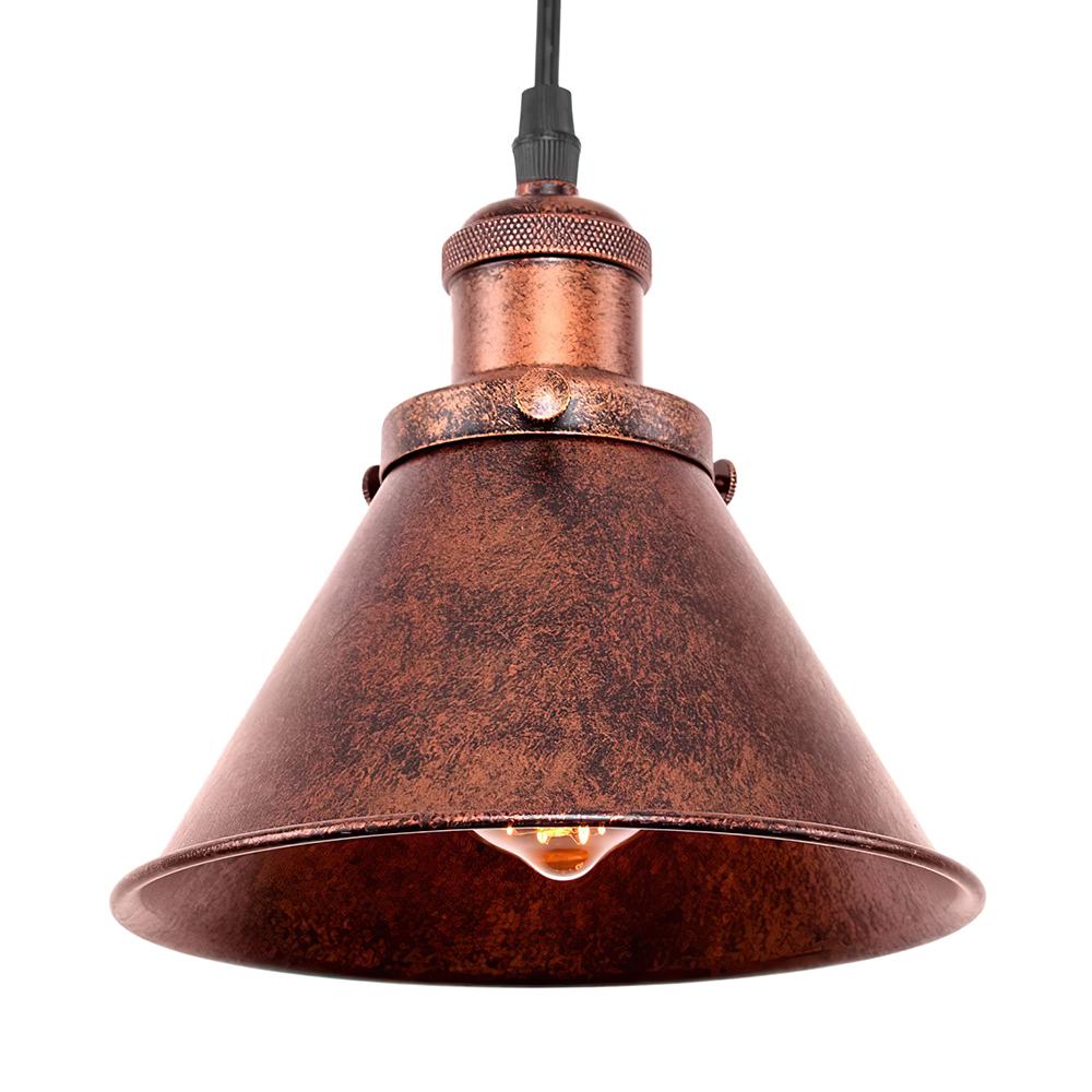 Industrielle Vintage Antik Kupfer Pendelleuchte | Retro Deckenlampe Für Wohnzimmer Esszimmer Und Küche