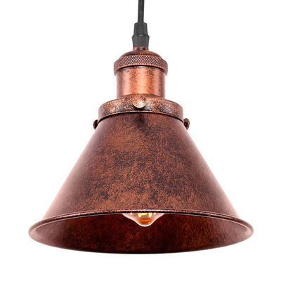 Industrielle Vintage Antik Kupfer Pendelleuchte | Retro Deckenlampe Für Wohnzimmer Esszimmer Und Küche