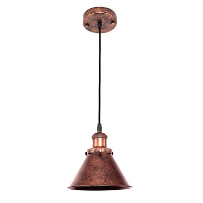 Industrielle Vintage Antik Kupfer Pendelleuchte | Retro Deckenlampe Für Wohnzimmer Esszimmer Und Küche