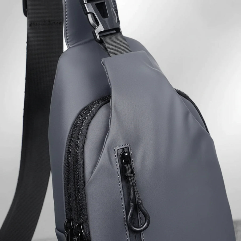 Crossbody-Schultertasche | Verstellbarer Schulterriemen & Geräumiges Hauptfach | Alltagstasche für Arbeit, Reisen & Freizeit | Schmid