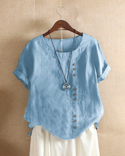 Damen l Kurzarm-Bluse