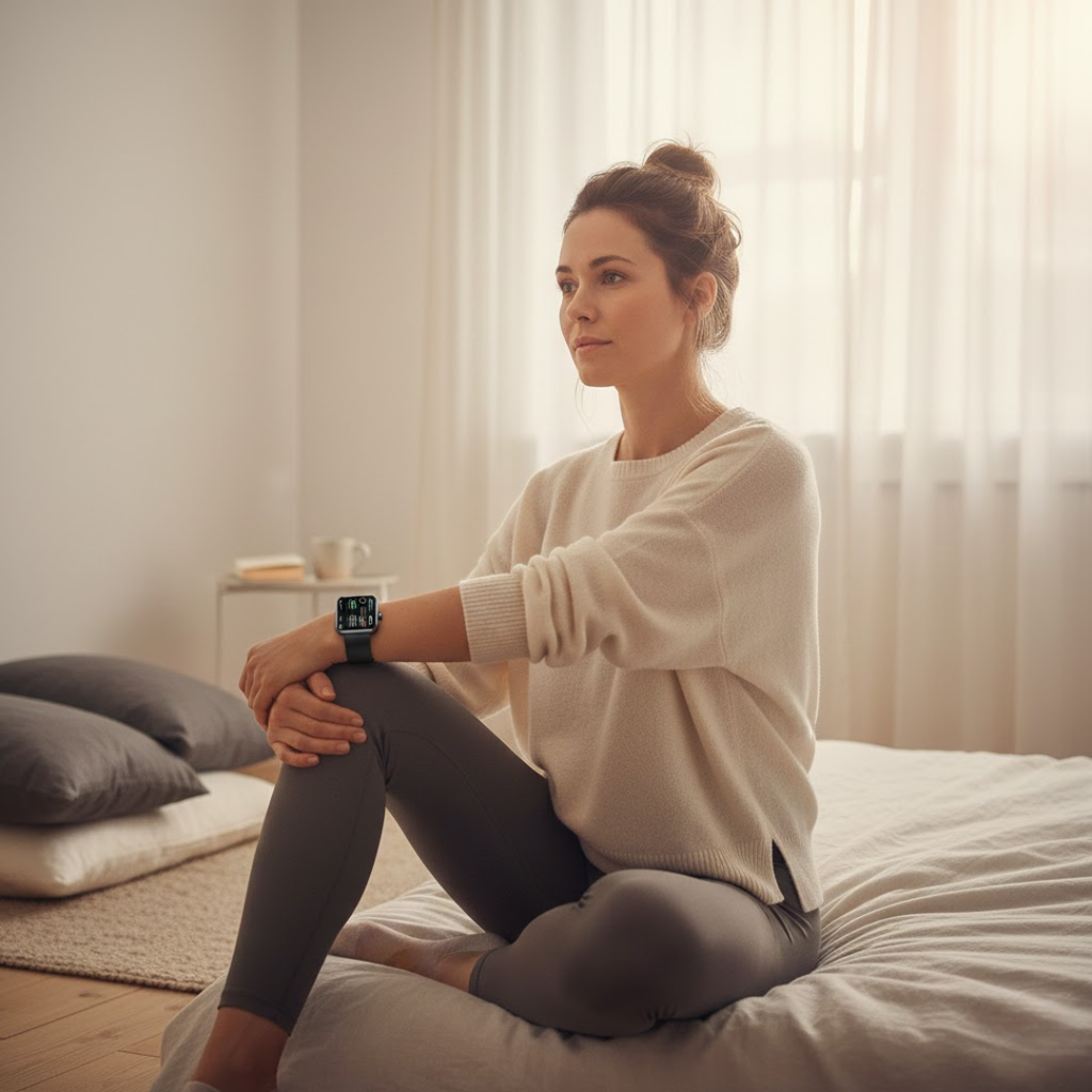 GlucoWatch Smartwatch mit Sensoren und Farb‑Touchscreen für iOS/Android
