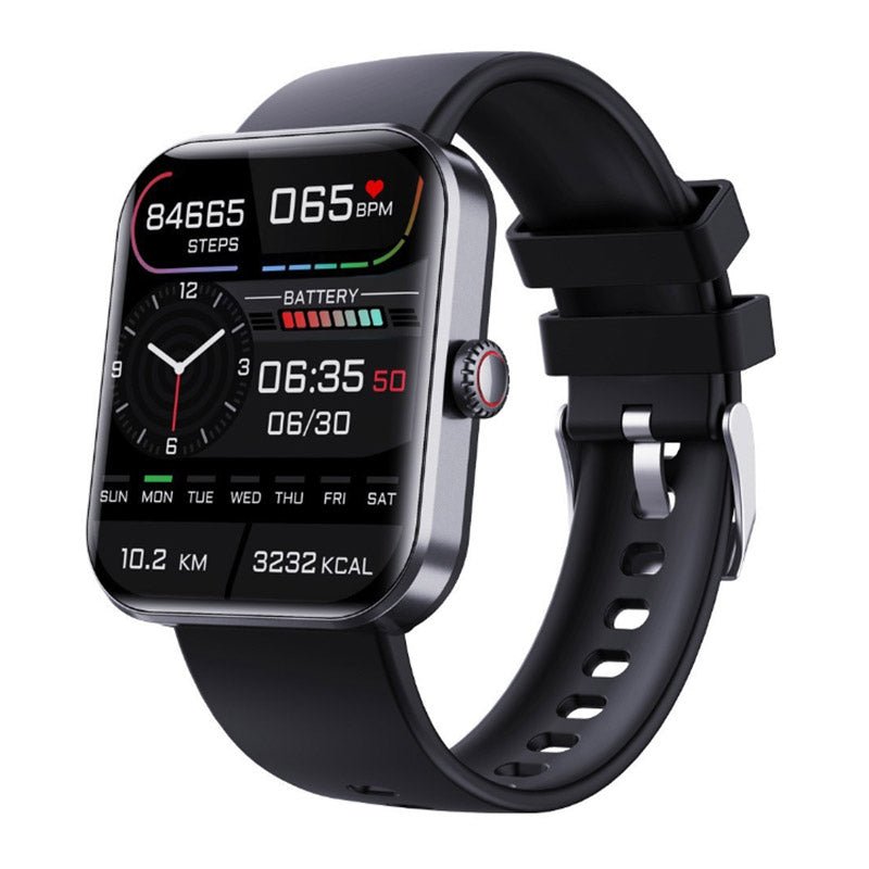 GlucoWatch Smartwatch mit Sensoren und Farb‑Touchscreen für iOS/Android